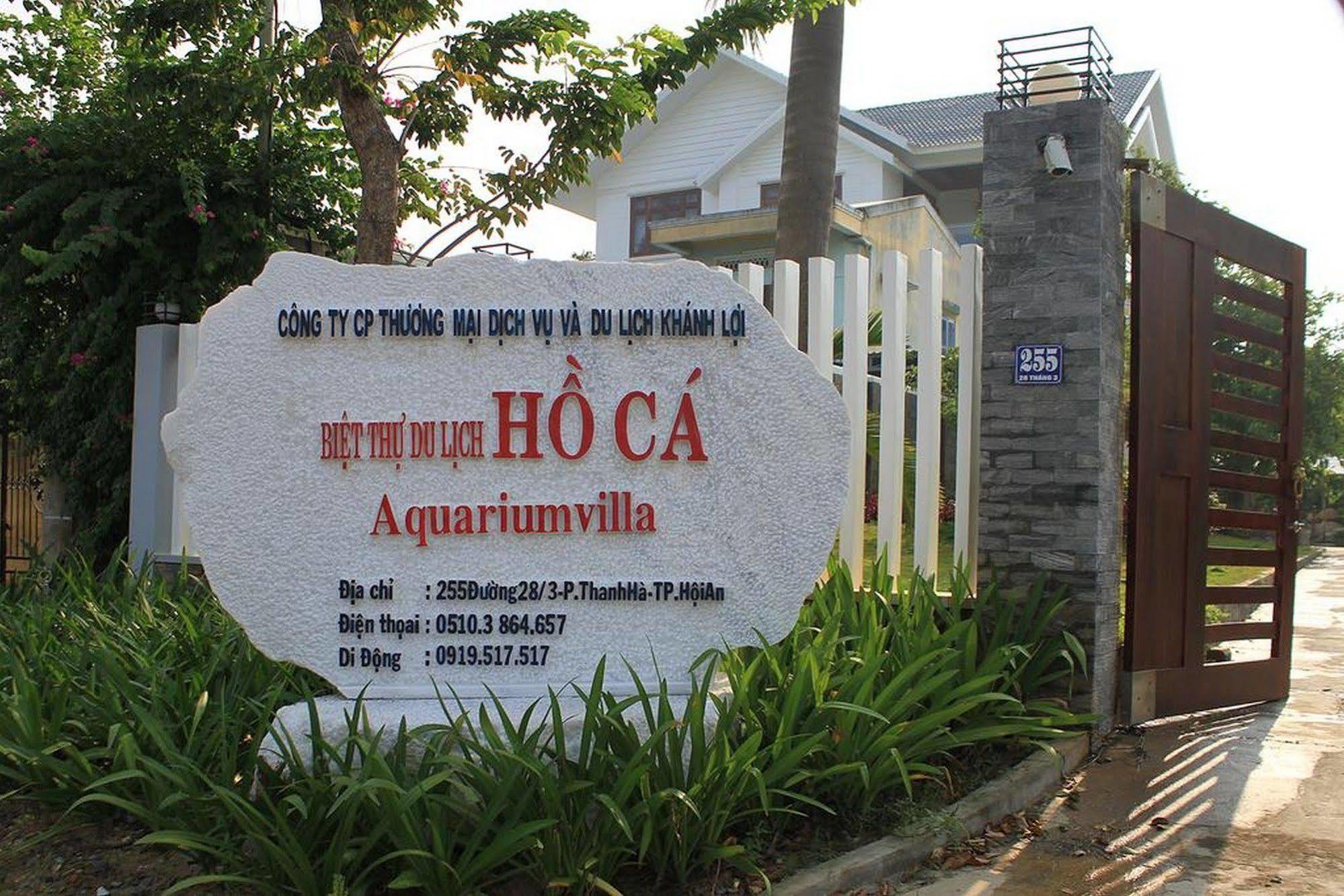 Aquarium Villa Hoi An Bagian luar foto